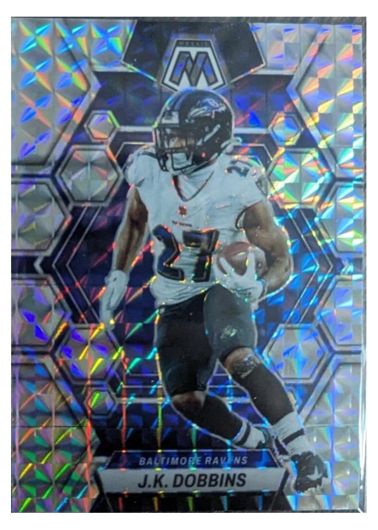 2023 Panini Mosaic Base Set J.K. Dobbins #14 card