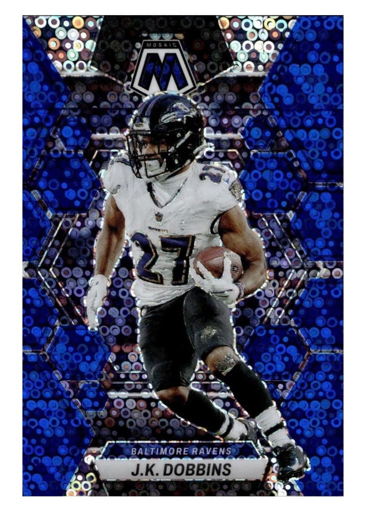 2023 Panini Mosaic Base Set J.K. Dobbins #14 card