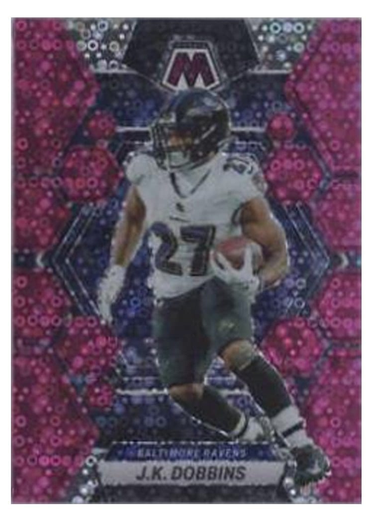 2023 Panini Mosaic Base Set J.K. Dobbins #14 card
