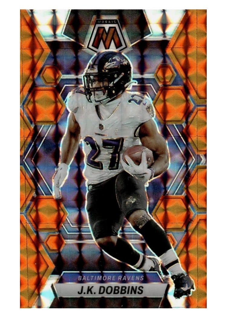 2023 Panini Mosaic Base Set J.K. Dobbins #14 card