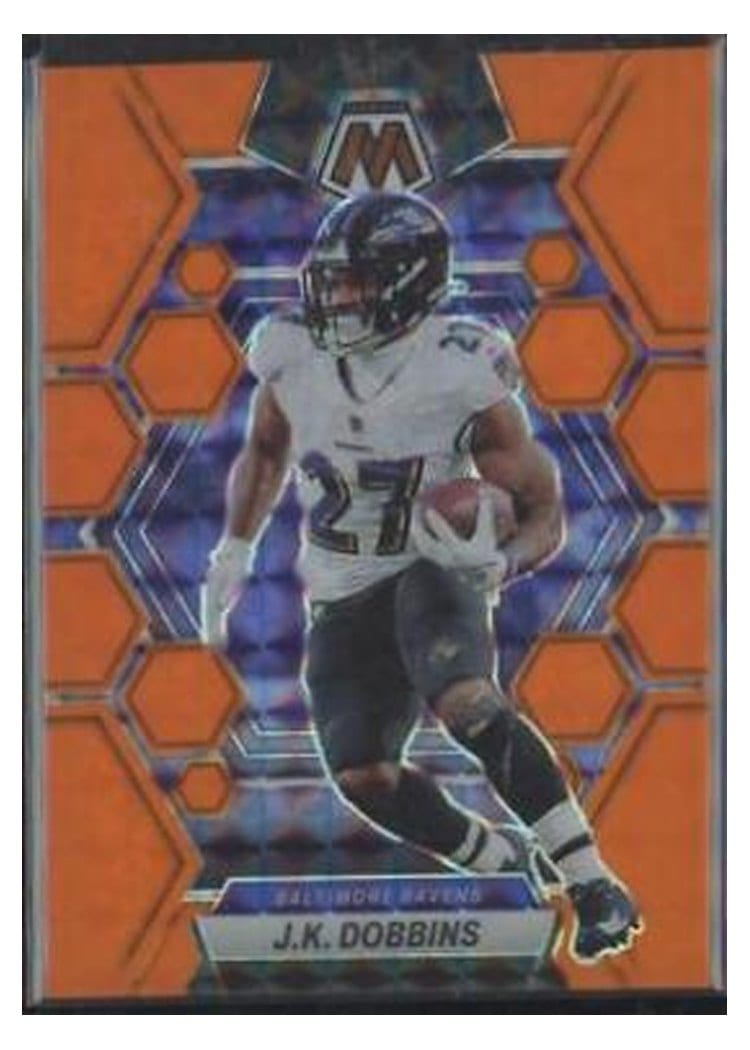 2023 Panini Mosaic Base Set J.K. Dobbins #14 card