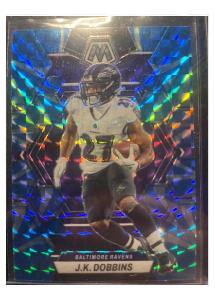 2023 Panini Mosaic Base Set J.K. Dobbins #14 card