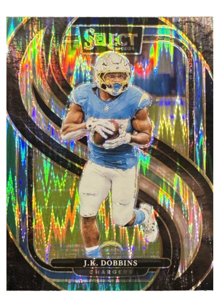 2024 Panini Select Base Set J.K. Dobbins #162 card
