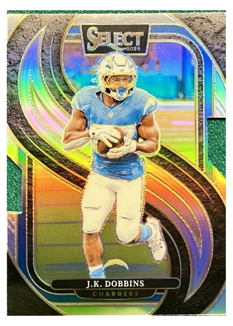 2024 Panini Select Base Set J.K. Dobbins #162 card