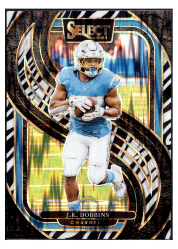 2024 Panini Select Base Set J.K. Dobbins #162 card