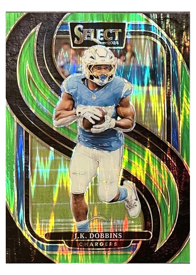 2024 Panini Select Base Set J.K. Dobbins #162 card