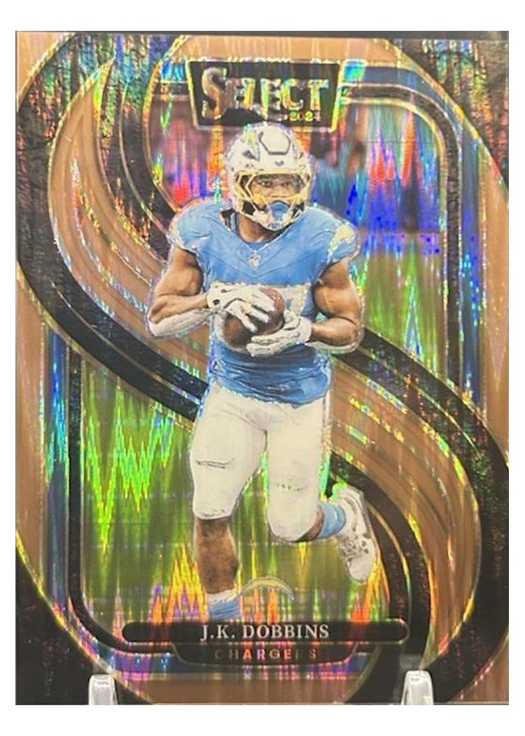 2024 Panini Select Base Set J.K. Dobbins #162 card