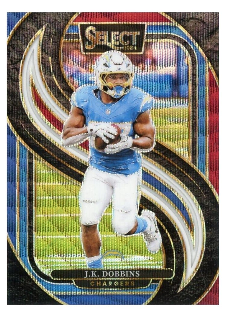 2024 Panini Select Base Set J.K. Dobbins #162 card