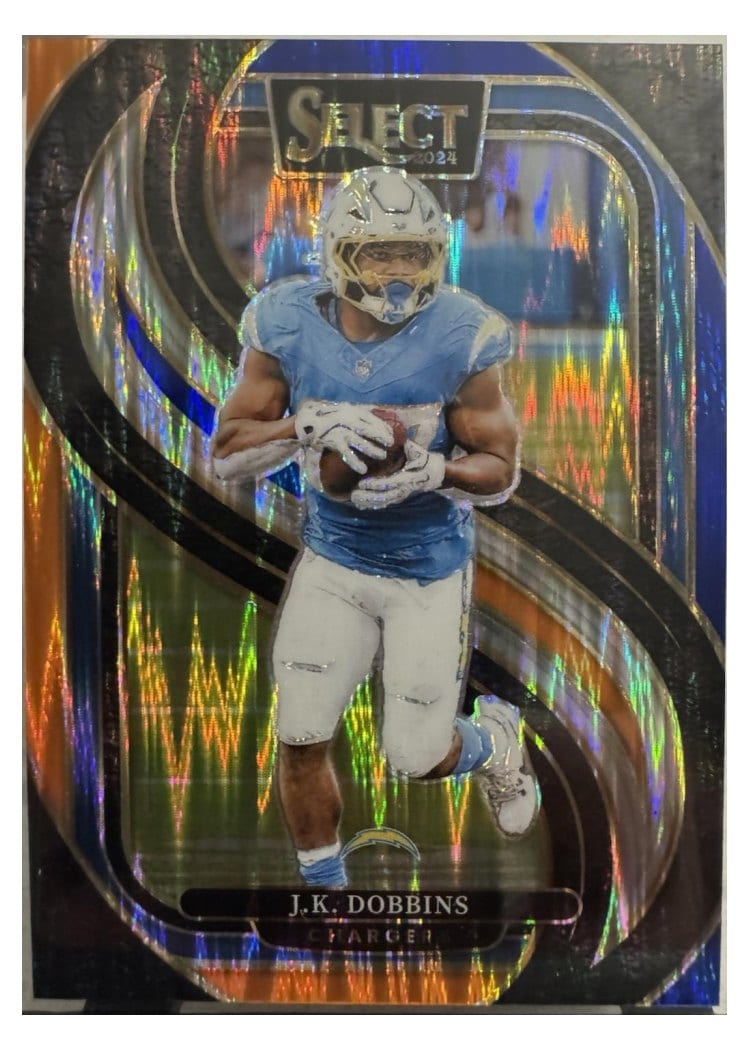 2024 Panini Select Base Set J.K. Dobbins #162 card