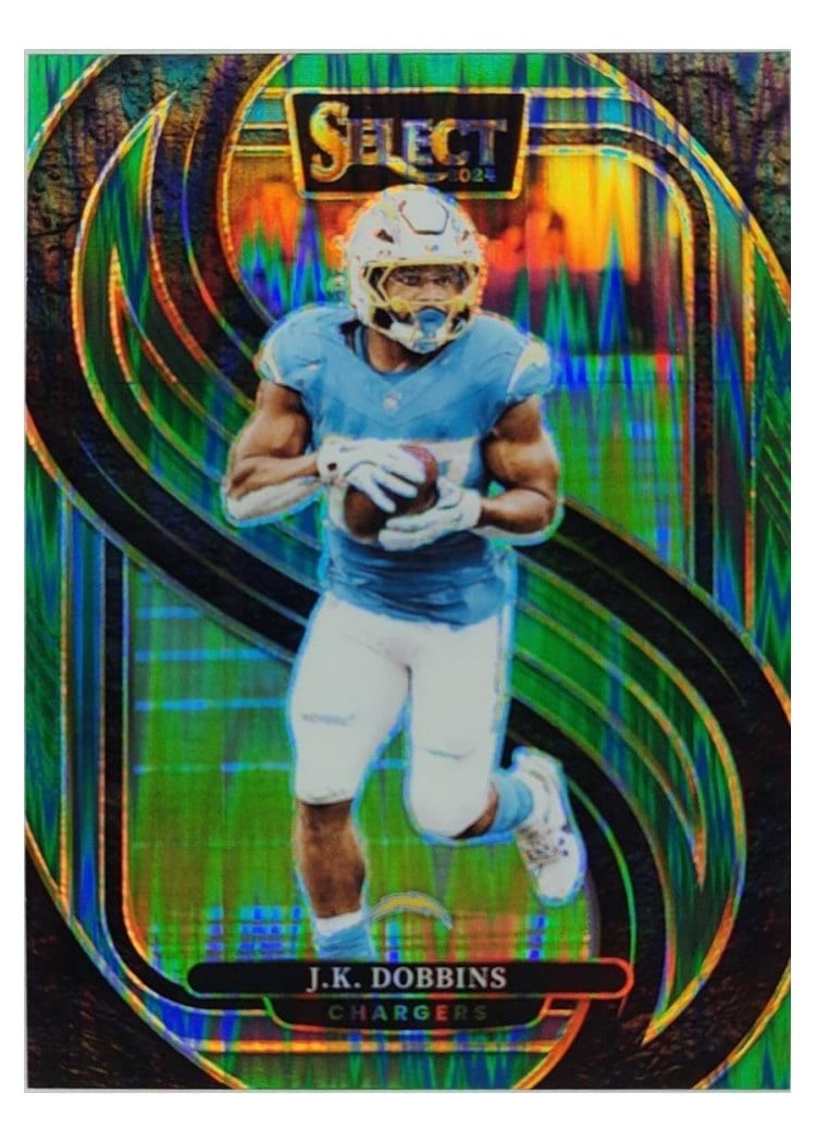 2024 Panini Select Base Set J.K. Dobbins #162 card