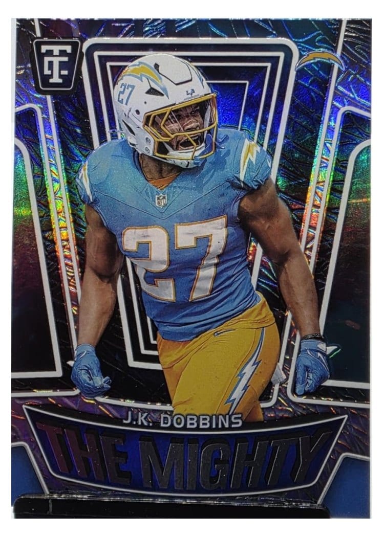 2024 Panini Totally Certified The Mighty J.K. Dobbins #13 card