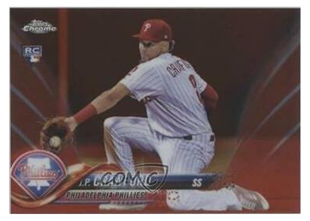 2018 Topps Chrome Base Set J.P. Crawford #61 card