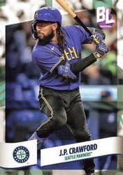 2024 Topps Big League Base Set J.P. Crawford #107 card
