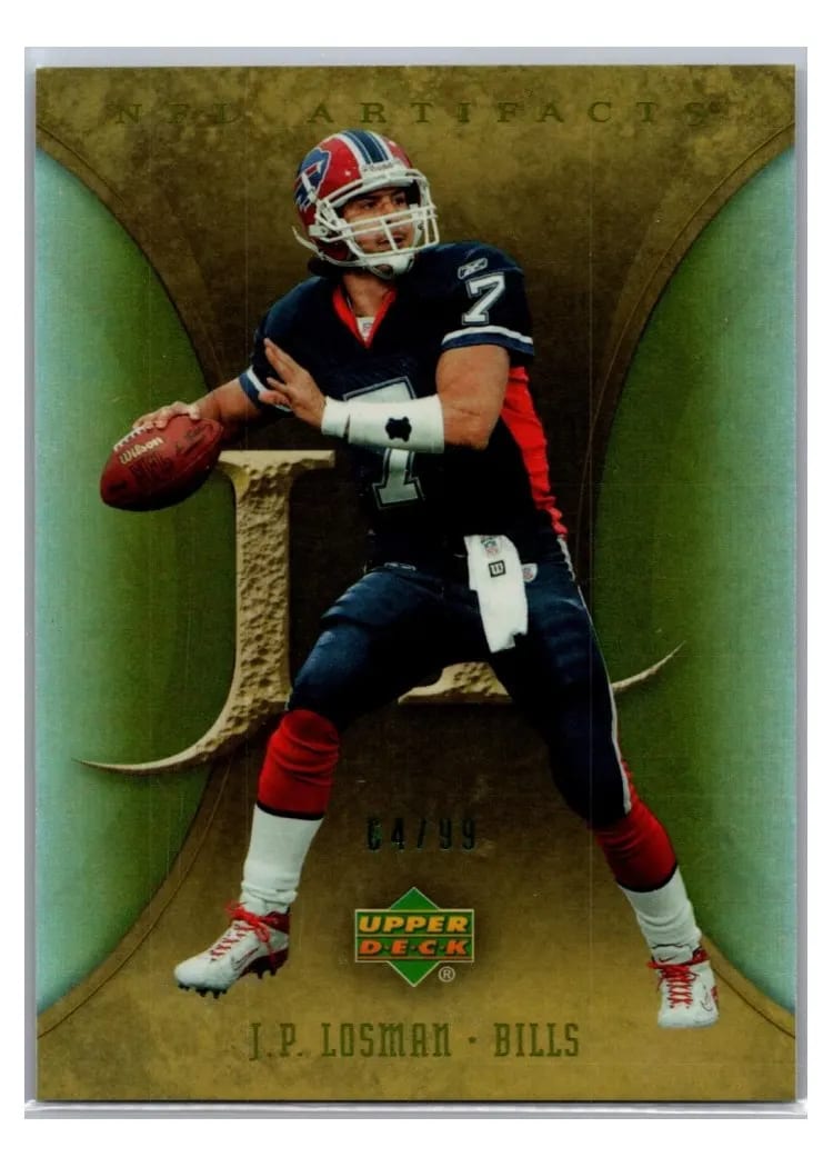2007 Upper Deck Artifacts J.P. Losman #11 card