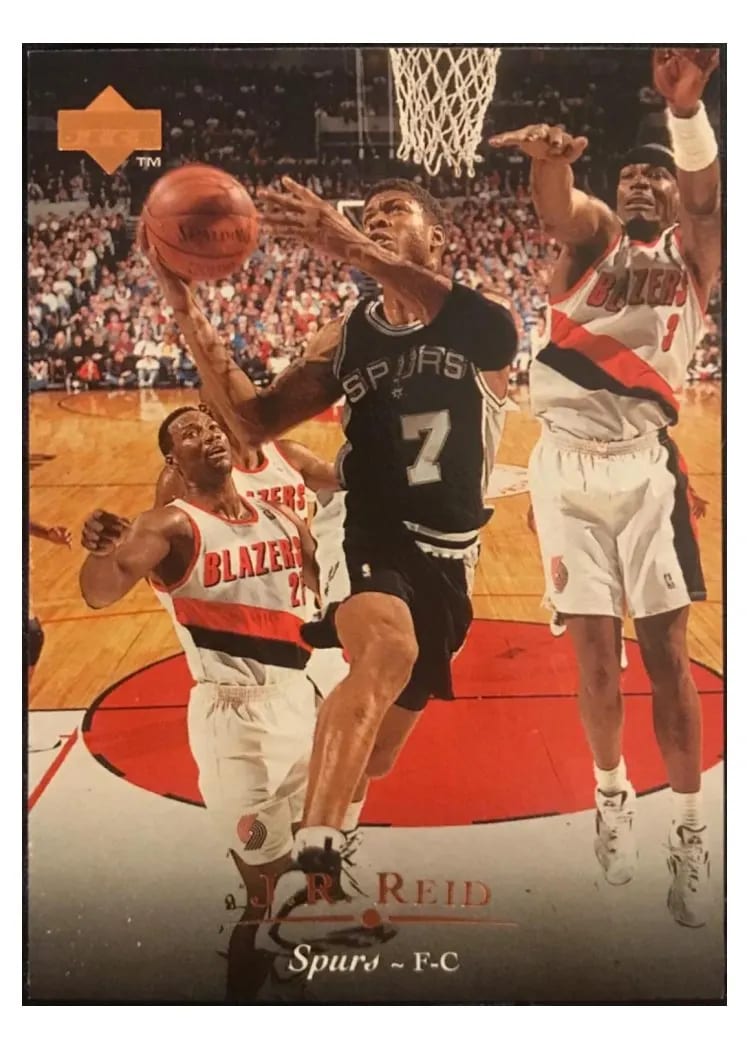 1995 Upper Deck J.R. Reid #25 card