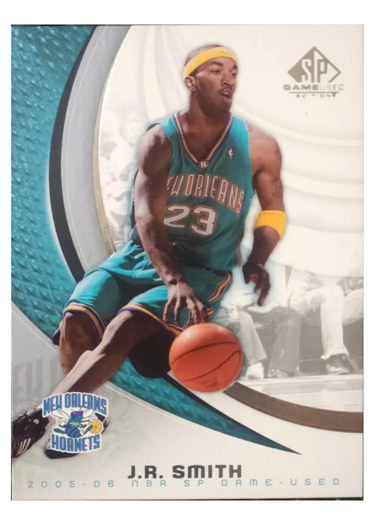 2005 SP Game Used J.R. Smith #64 card