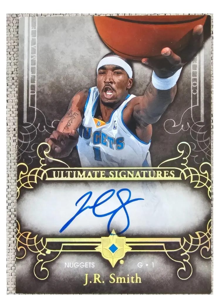 2006 Upper Deck Ultimate Collection Signatures J.R. Smith #US-JS card