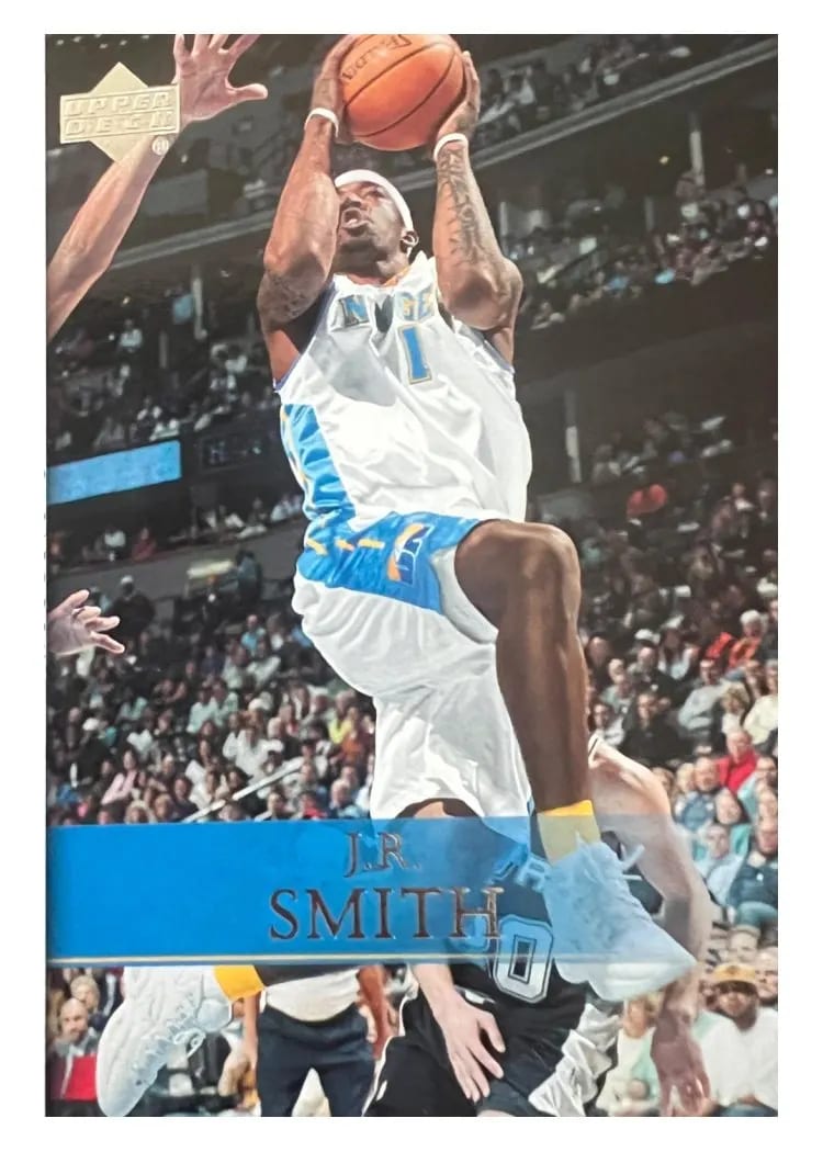 2007 Upper Deck J.R. Smith #61 card