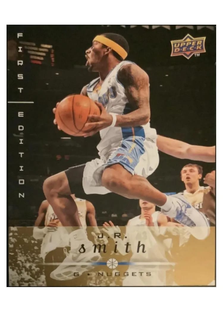 2008 Upper Deck First Edition J. R. Smith Gold #43 card