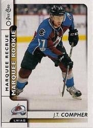 2017-18 O-Pee-Chee Base Set J.T. Compher #509 card