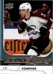 2017-18 Upper Deck Base Set J.T. Compher #480 card