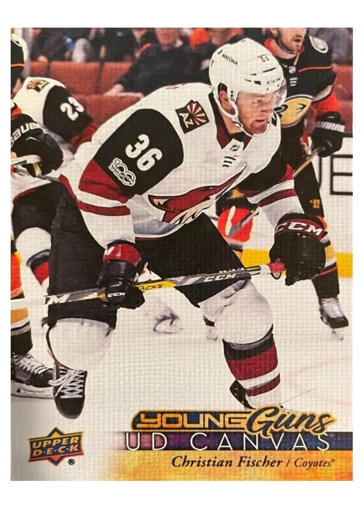 2017 Upper Deck Canvas J. T. Compher #C119 card