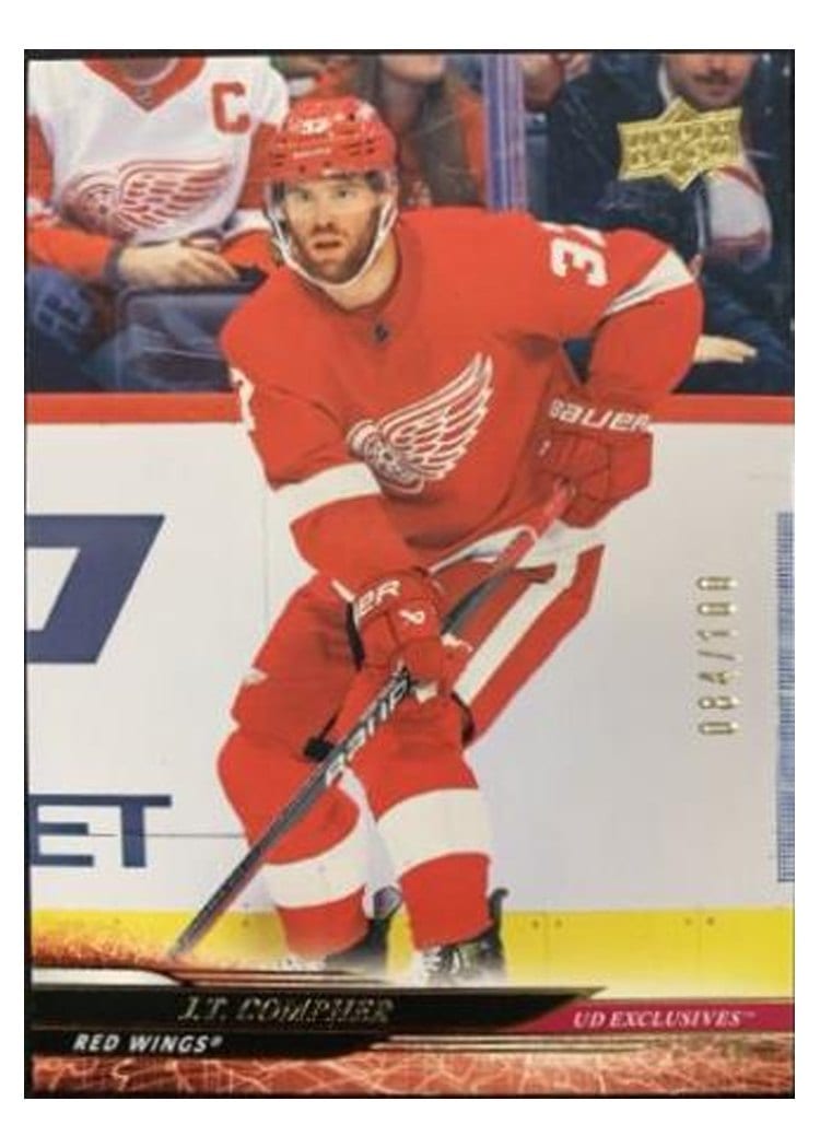 2024-25 Upper Deck Base Set J.T. Compher #69 card