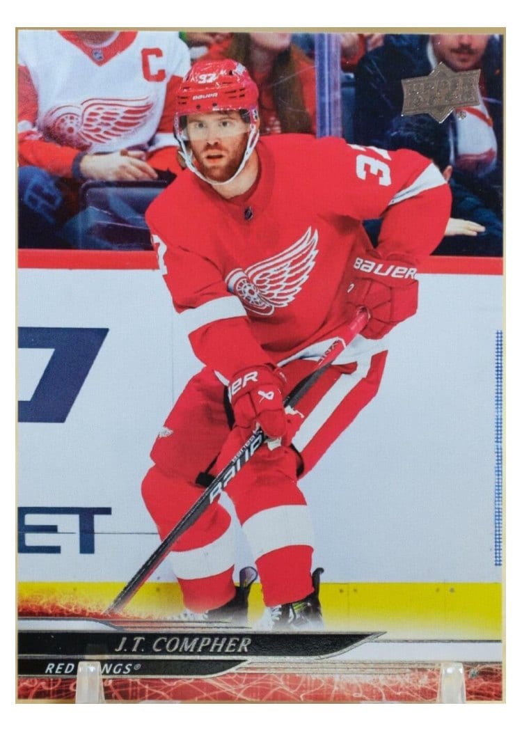 2024-25 Upper Deck Base Set J.T. Compher #69 card