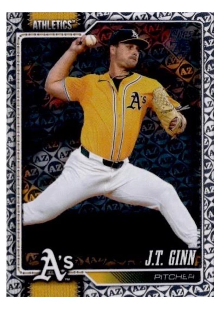 2026 Topps Base Set J.T. Ginn #153 card