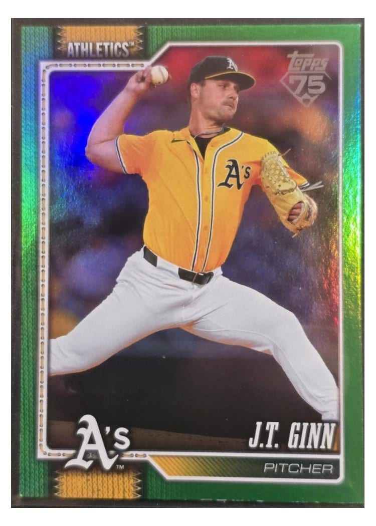 2026 Topps Base Set J.T. Ginn #153 card