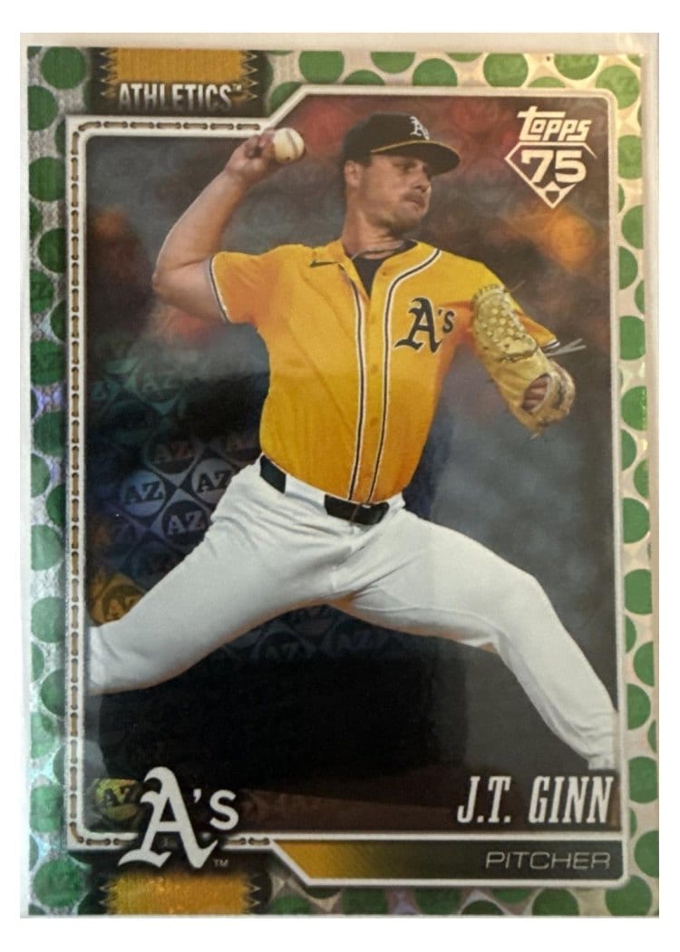 2026 Topps Base Set J.T. Ginn #153 card