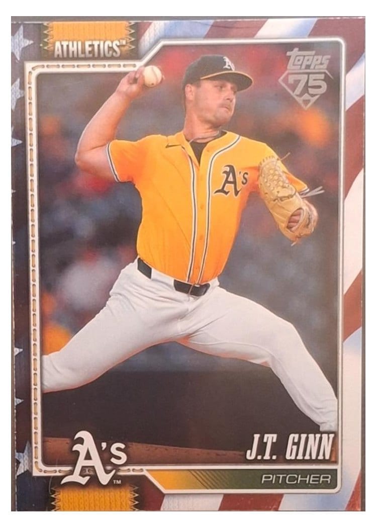 2026 Topps Base Set J.T. Ginn #153 card
