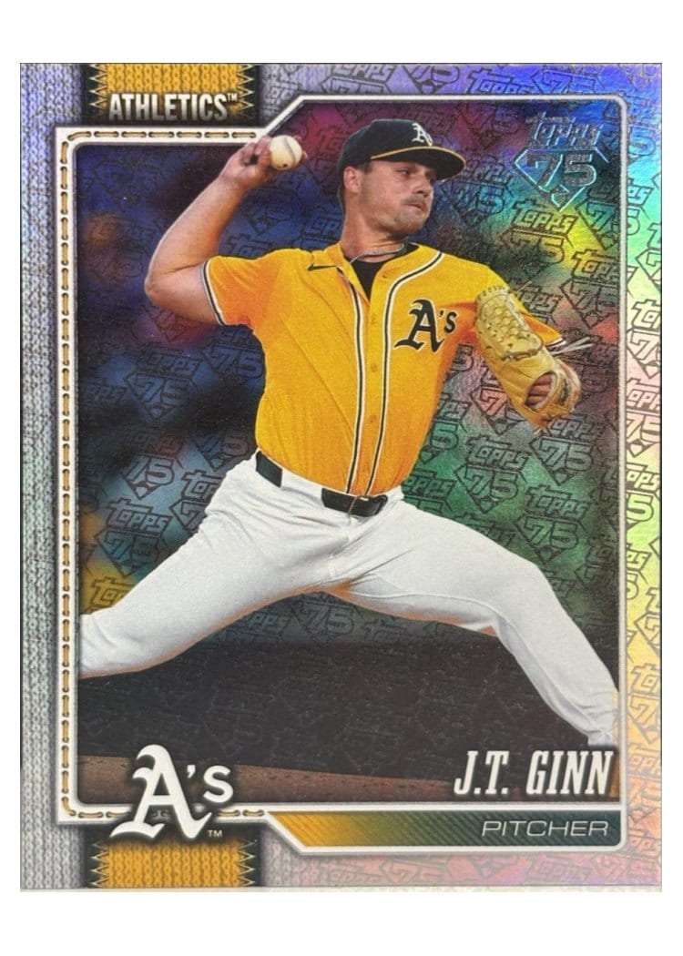 2026 Topps Base Set J.T. Ginn #153 card