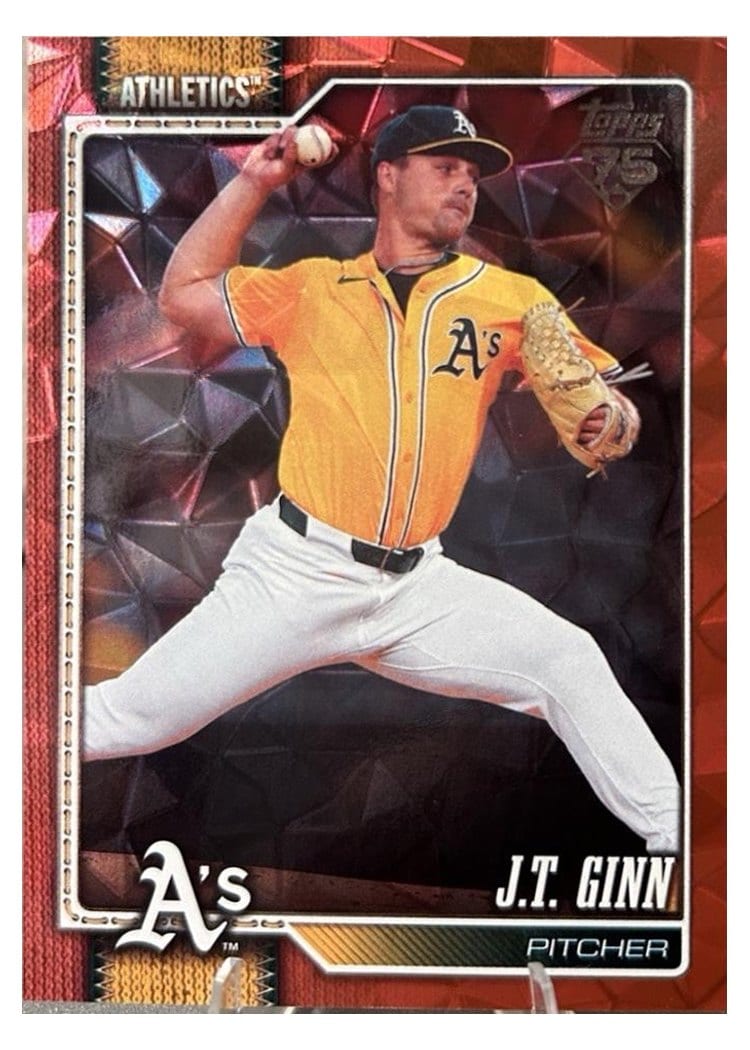 2026 Topps Base Set J.T. Ginn #153 card