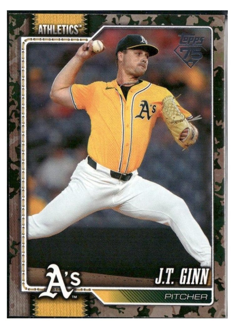 2026 Topps Base Set J.T. Ginn #153 card