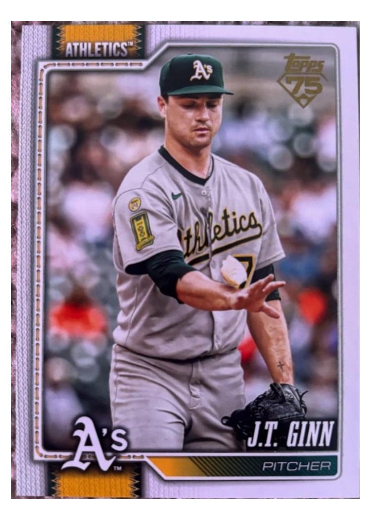 2026 Topps Base Set J.T. Ginn #153 card