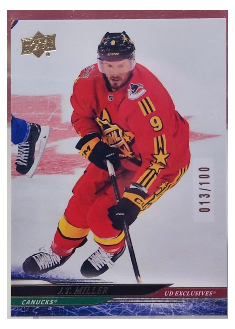2024-25 Upper Deck Base Set J.T. Miller #697 card
