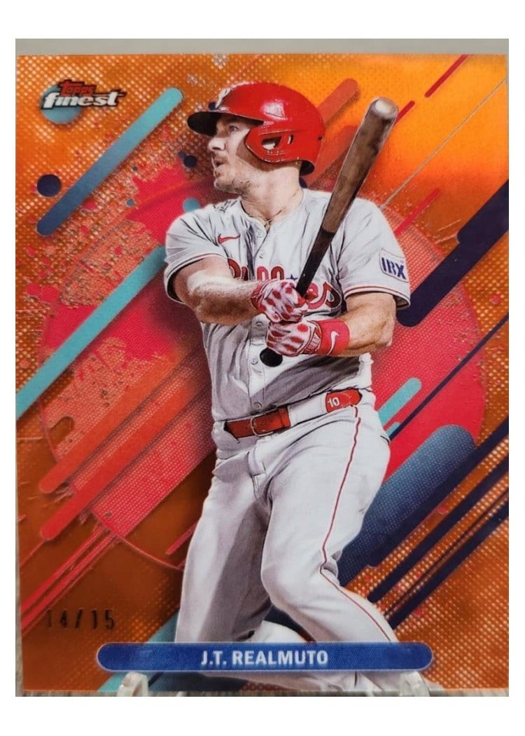 2025 Finest Base Set J.T. Realmuto #210 card