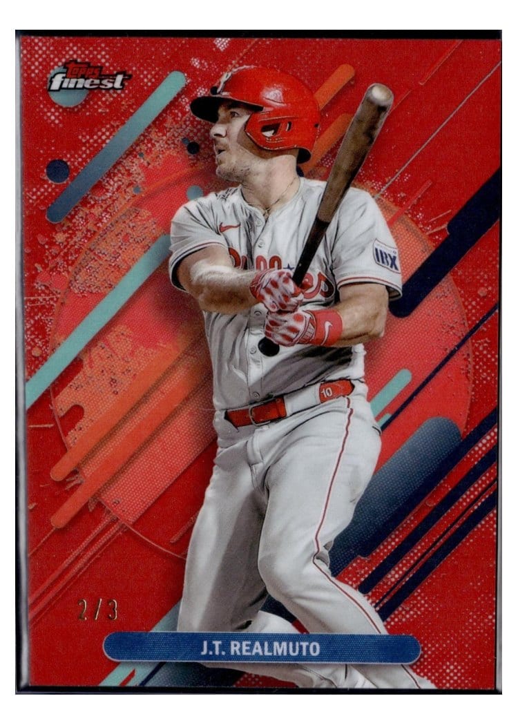 2025 Finest Base Set J.T. Realmuto #210 card