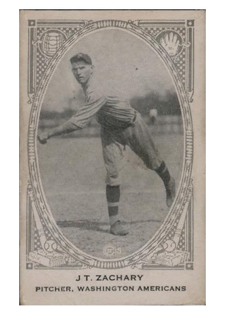 1922 W573 J. T. Zachary card