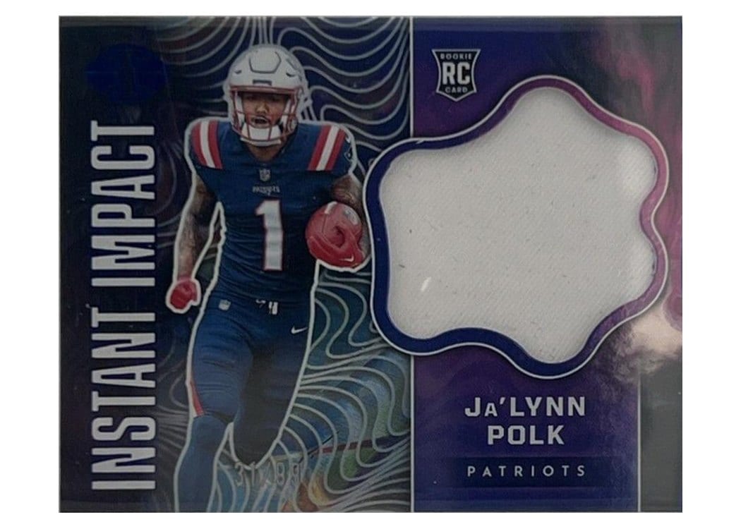 2024 Panini Illusions Instant Impact Relics Ja'Lynn Polk #18 card