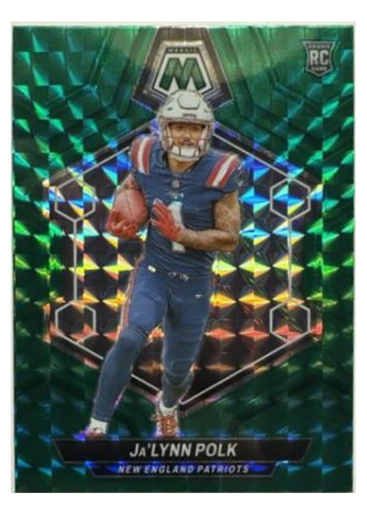 2024 Panini Mosaic Base Set Ja'Lynn Polk Green #337 card