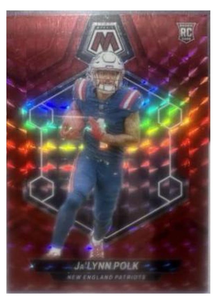 2024 Panini Mosaic Base Set Ja'Lynn Polk Red #337 card