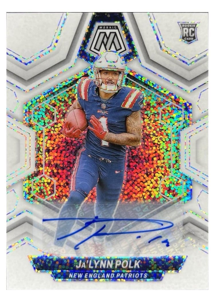 2024 Panini Mosaic Base Set Ja'Lynn Polk #337 card