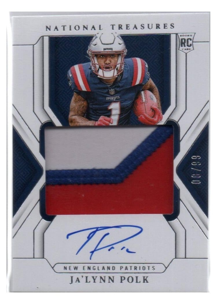 2024 Panini National Treasures Base Set Ja'Lynn Polk #173 card