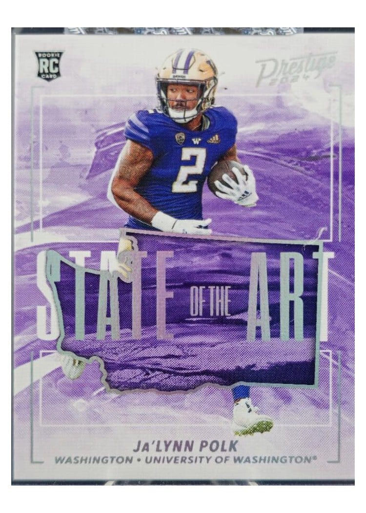 2024 Panini Prestige State of the Art Ja'Lynn Polk #SA-JPK card