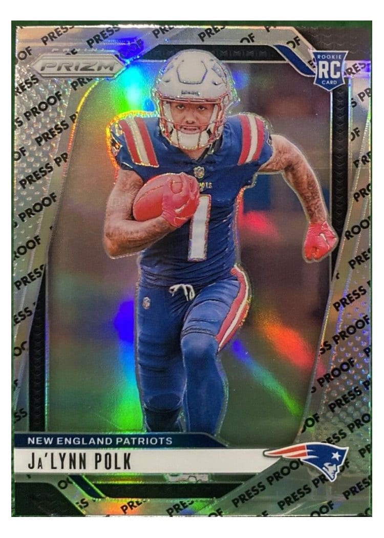 2024 Panini Prizm Base Set Ja'Lynn Polk Press Proof #339 card