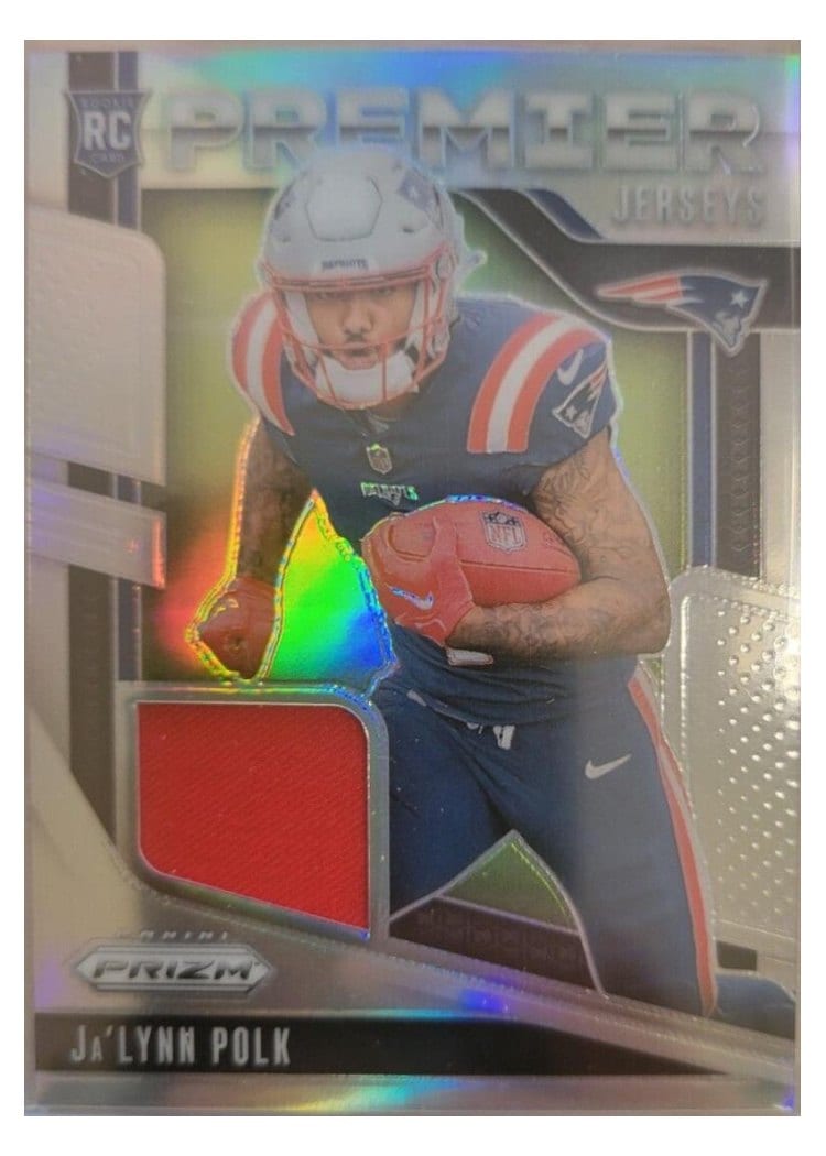 2024 Panini Prizm Premier Jerseys Ja'Lynn Polk #PJ-JPK card