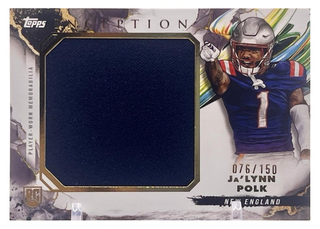 2024 Topps Inception Rookie Jumbo Relics Ja'Lynn Polk #RJR-JP card