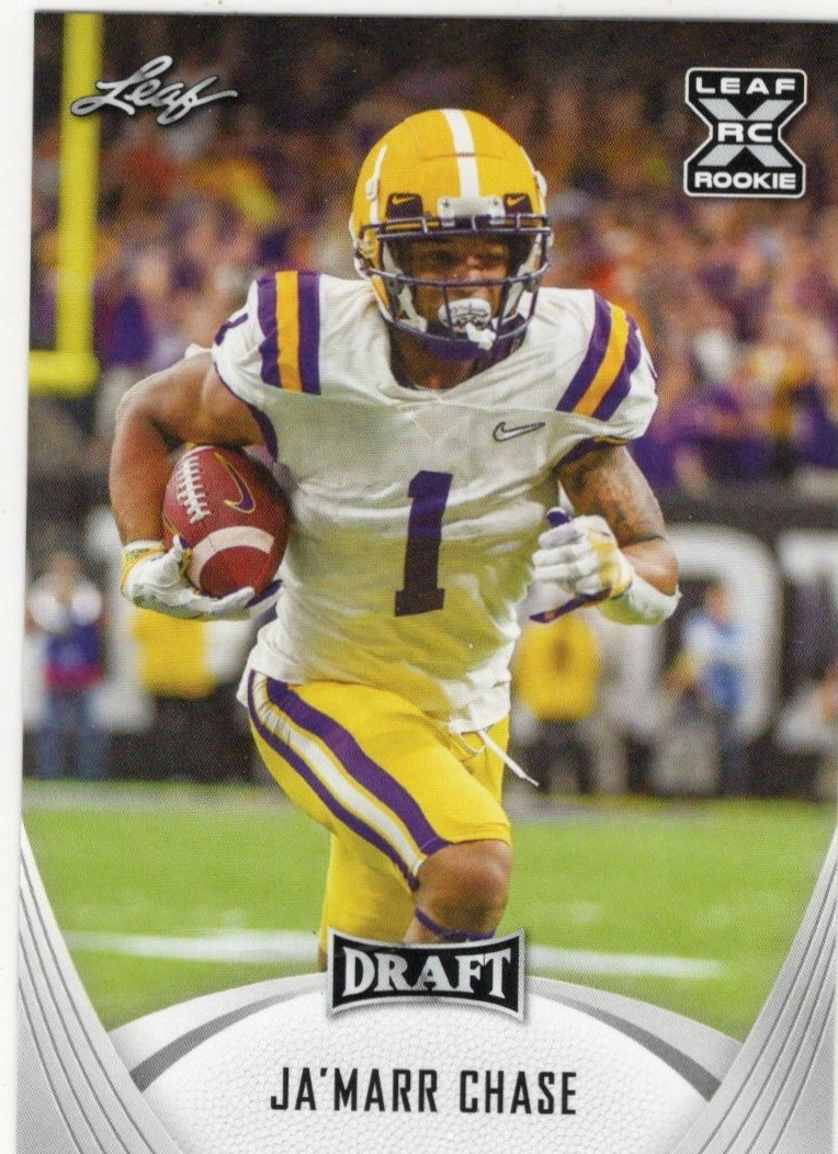 2021 Leaf Draft Ja'Marr Chase #31